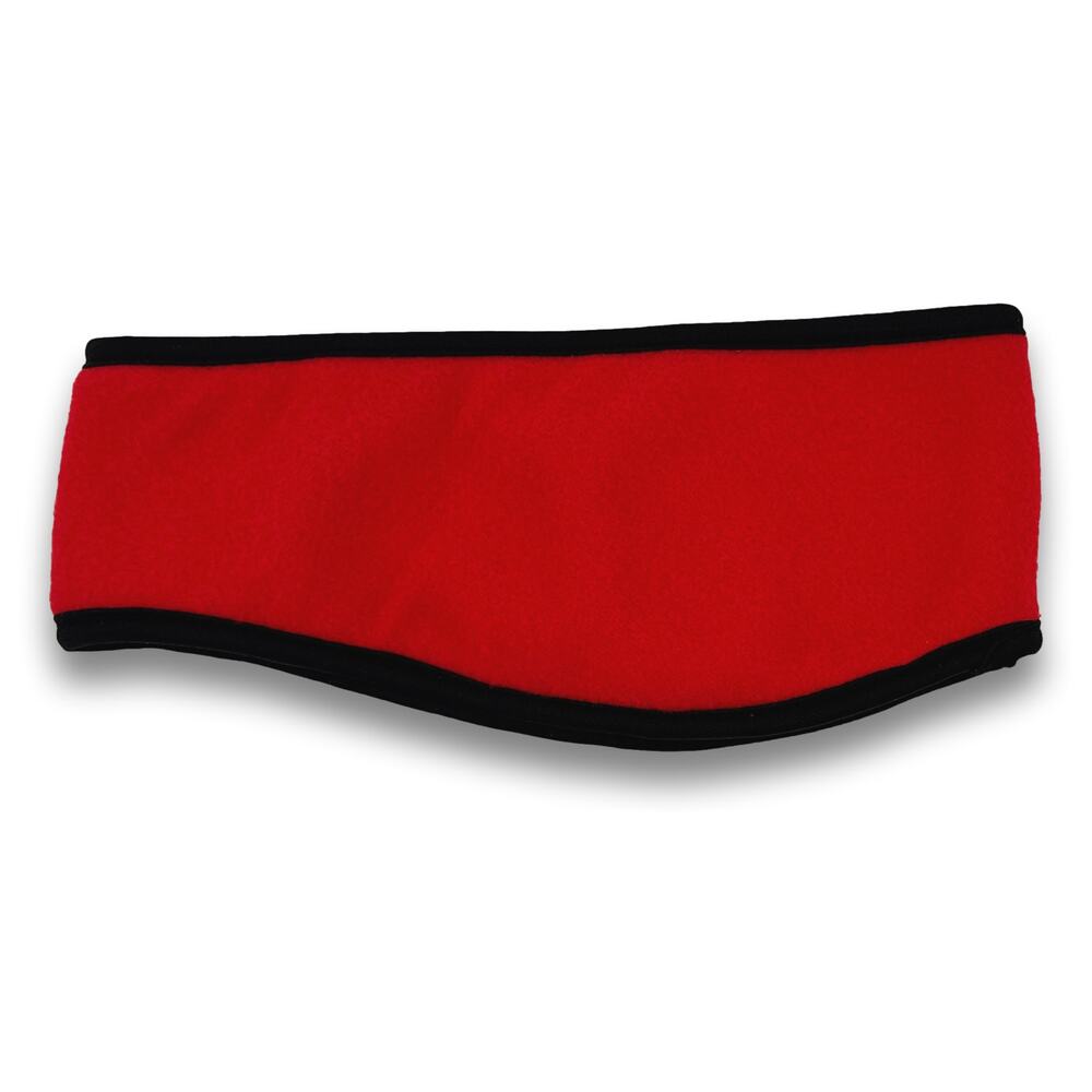 Red Winter Headband Ear Warmers Sports Running Ski Snowboard Workout Sweat Band